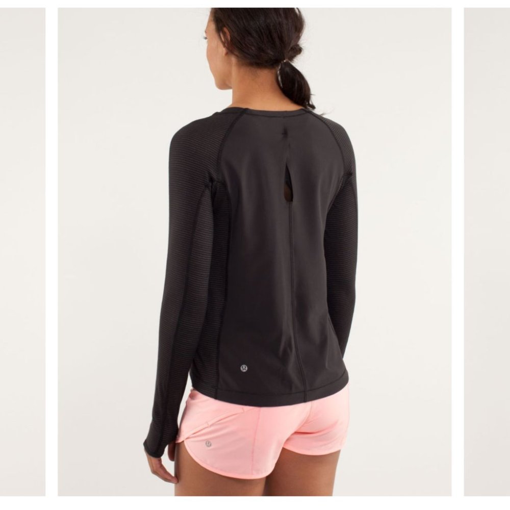 lululemon athletica Black Long Sleeve Top